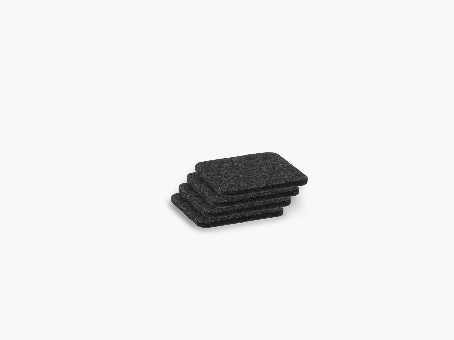 balolo, Desk Coaster Wollfilz Grau, Wollfilz, Schreibtisch-Untersetzer aus Wollfilz, Filz-Untersetzer, Hochwertiger Filz-Coaster für den Arbeitsplatz, wool felt, grey desk coaster, premium desk accessory, office essentials, minimalist design, desk, durable desk protection