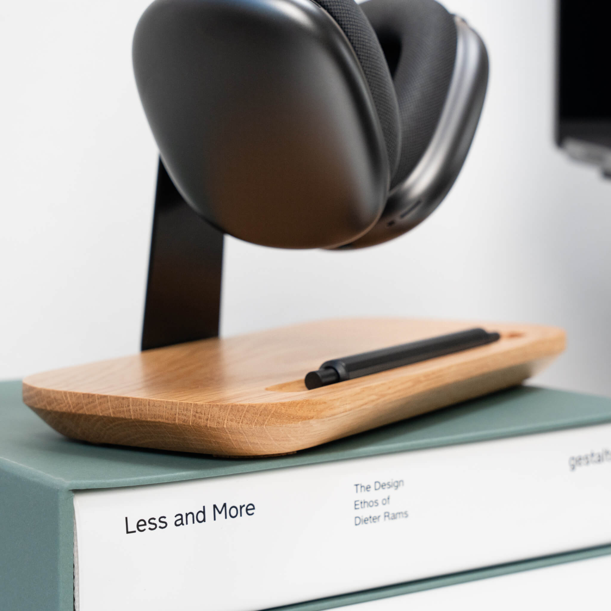 BALOLO, Headphone Holder, Headphone Stand, Setup Cockpit, Monitor Stand, Monitor Riser, Desk Shelf, organized desk, organized workspace, desk setup, work from home, office