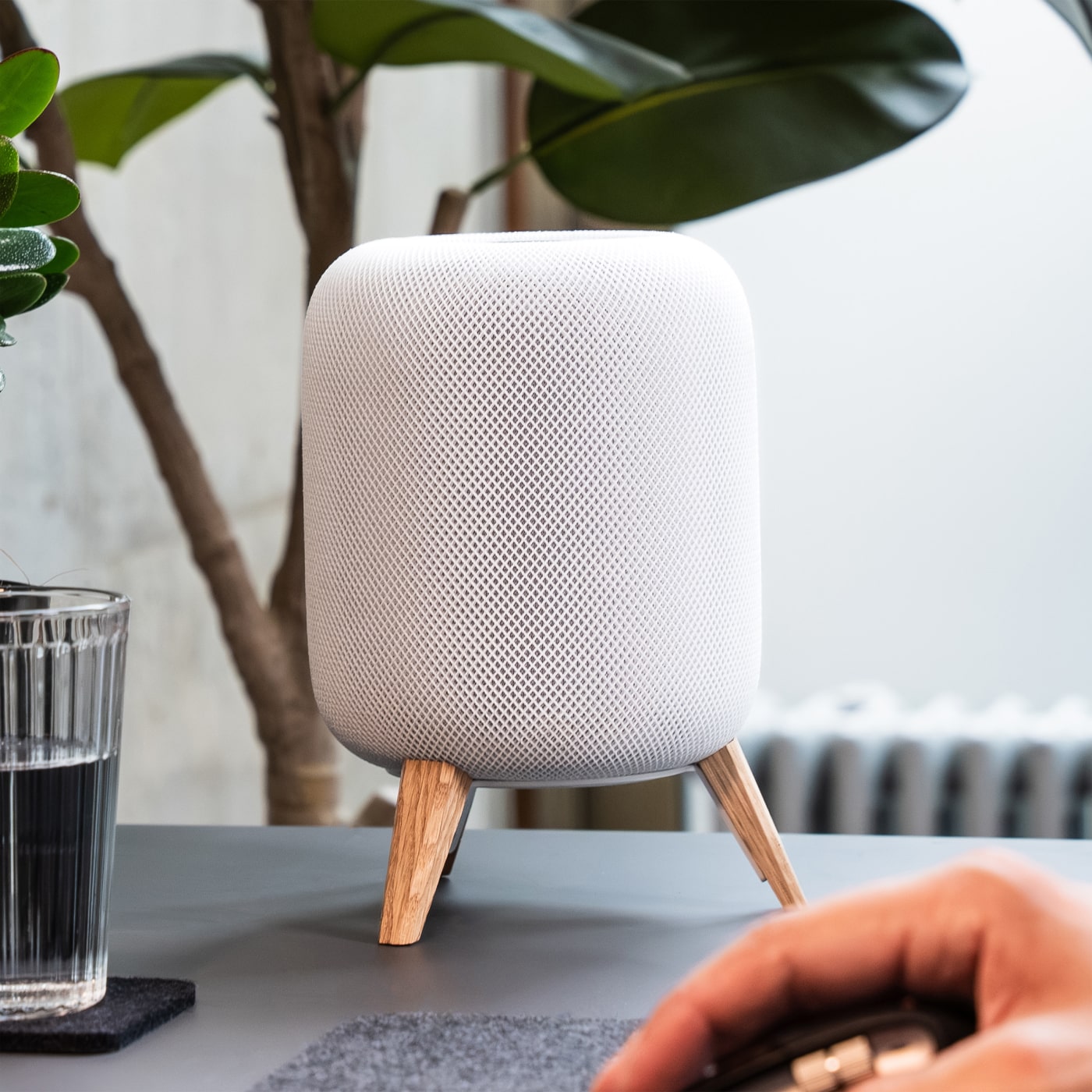 BALOLO, TriPod Max, TriPod, HomePod Ständer, HomePod Halter, Apple HomePod, Apple HomePod Ständer, Schreibtischzubehör, Apple Zubehör, Home Office, Smarthome, Smarthome Zubehör, Smartes Zuhause