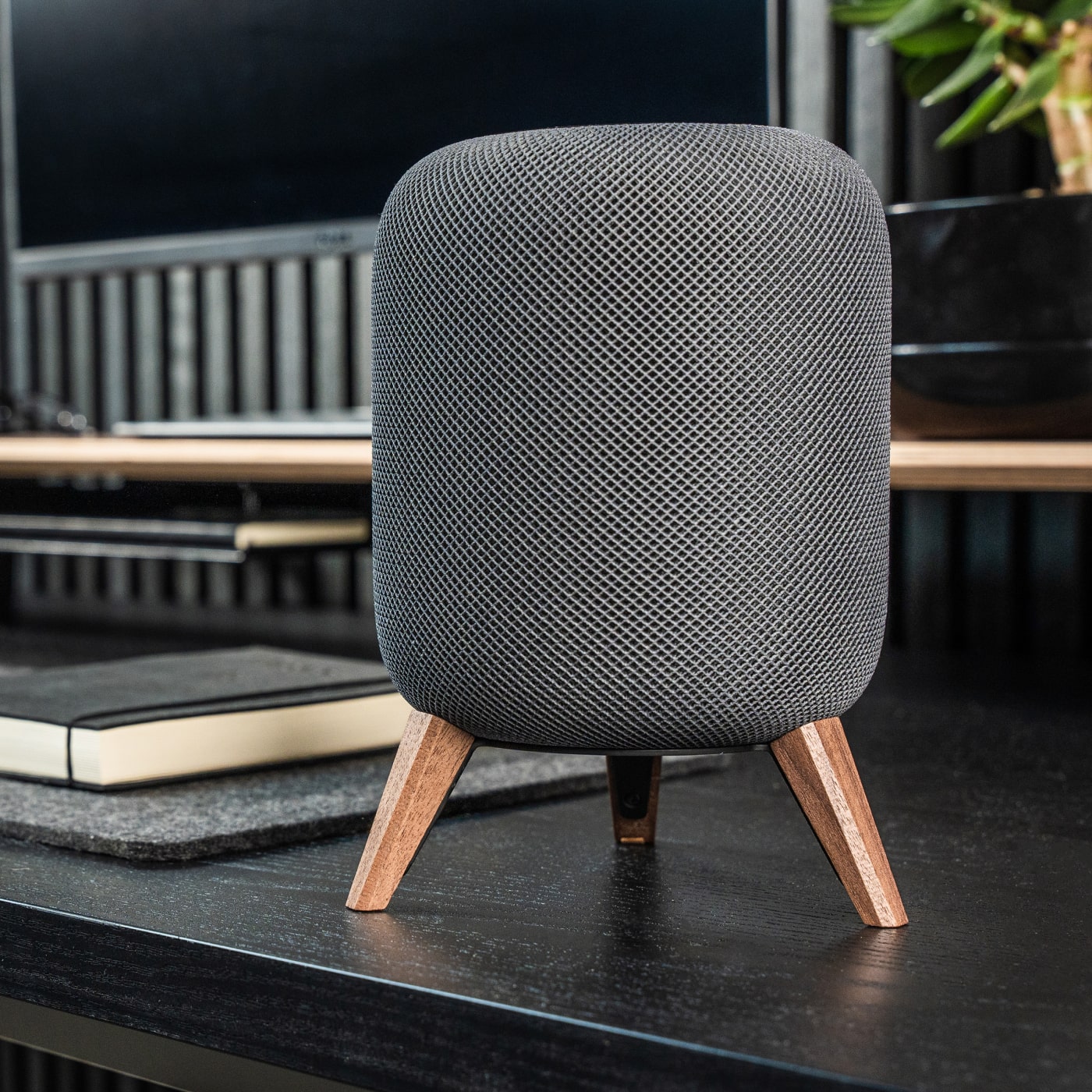 BALOLO, TriPod Max, TriPod, HomePod Ständer, HomePod Halter, Apple HomePod, Apple HomePod Ständer, Schreibtischzubehör, Apple Zubehör, Home Office, Smarthome, Smarthome Zubehör, Smartes Zuhause