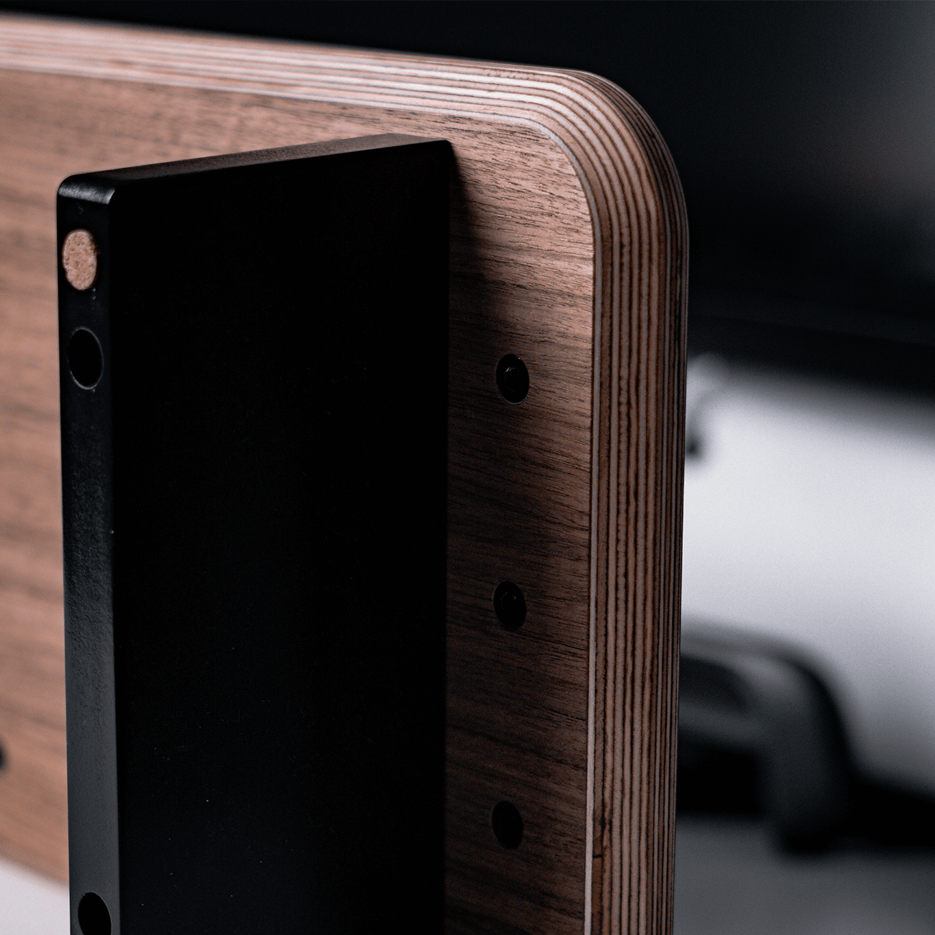 Nachhaltig holz zero waste vegan Monitorerhöhung aus Holz balolo ergonomisches Arbeiten Bildschirmerhöhung nachhaltig für zwei monitore geschenk