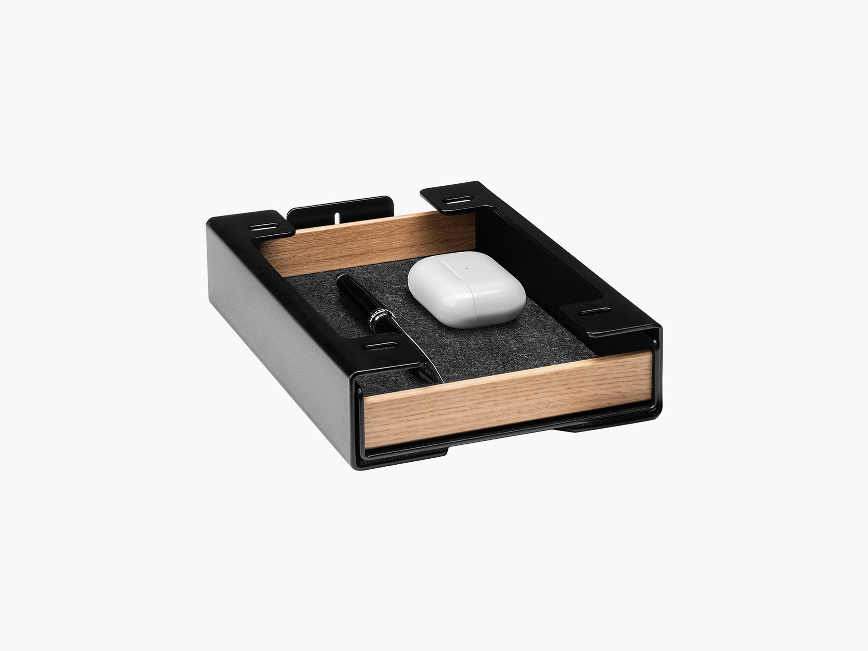 BALOLO, Desk Cockpit, Standing Desk, Stehschreibtisch, Schublade, Tray Set, Schublade für Schreibtisch, Drawer for Desk, Desk Drawer, Home Office, Work from Home, organized workspace, desk setup,  #material_Eiche