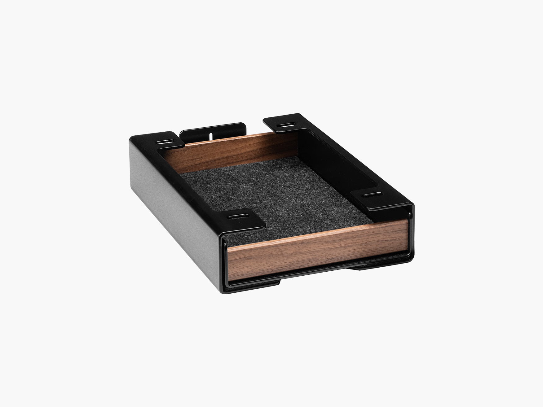 BALOLO, Desk Cockpit, Standing Desk, Stehschreibtisch, Schublade, Tray Set, Schublade für Schreibtisch, Drawer for Desk, Desk Drawer, Home Office, Work from Home, organized workspace, desk setup,  #material_Amerikanischer Nussbaum