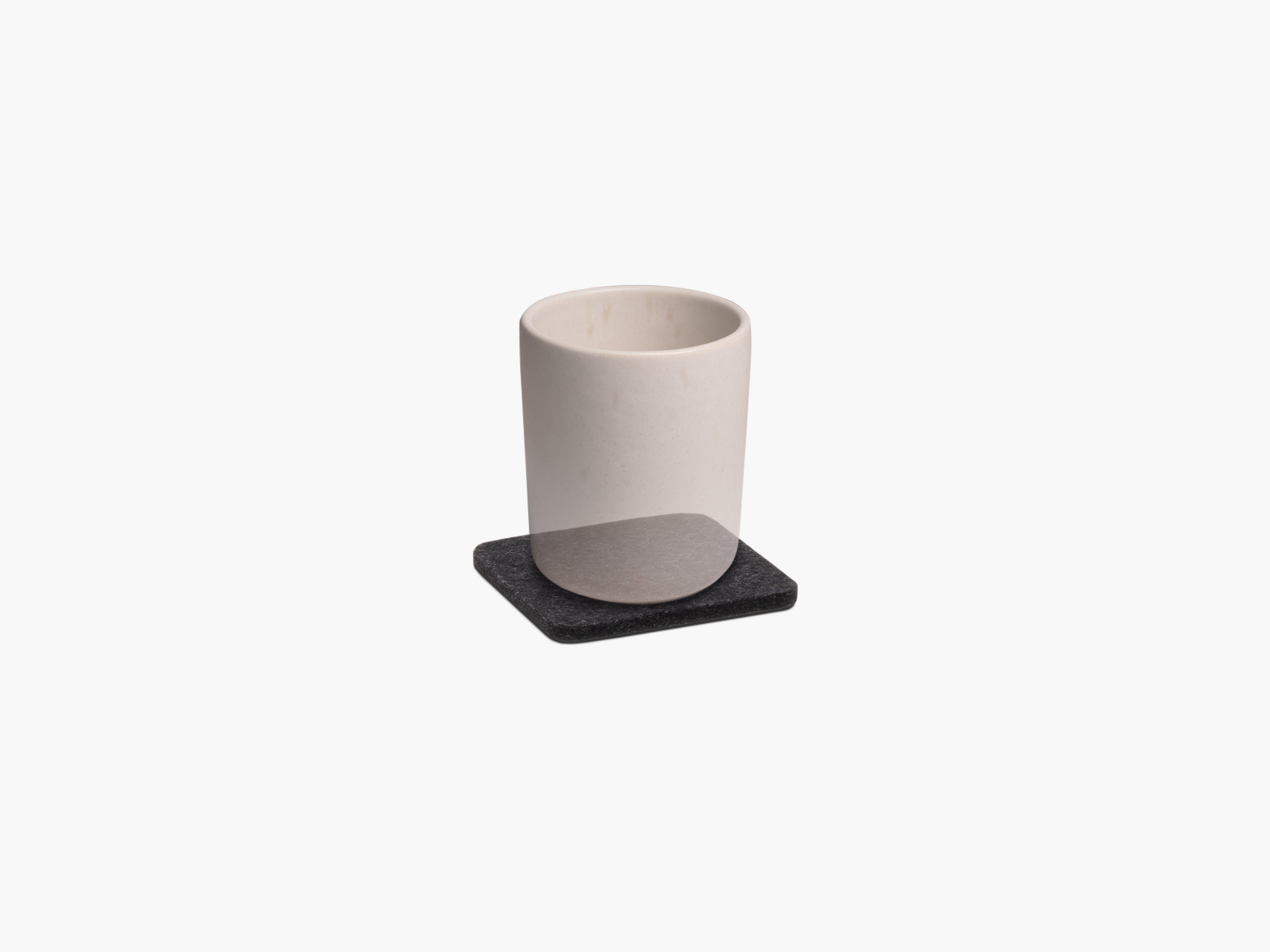 balolo, Desk Coaster Wollfilz Grau, Wollfilz, Schreibtisch-Untersetzer aus Wollfilz, Filz-Untersetzer, Hochwertiger Filz-Coaster für den Arbeitsplatz, wool felt, grey desk coaster, premium desk accessory, office essentials, minimalist design, desk, durable desk protection
