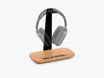 balolo, Kopfhörerhalter Solo, Organizer für Kopfhörer, hochwertiger Kopfhörerhalter, Eichenholz, Kopfhörerständer, headphone stand, headphone organizer, oak, elegant headphone storage, desk organizer, #material_ Eiche
