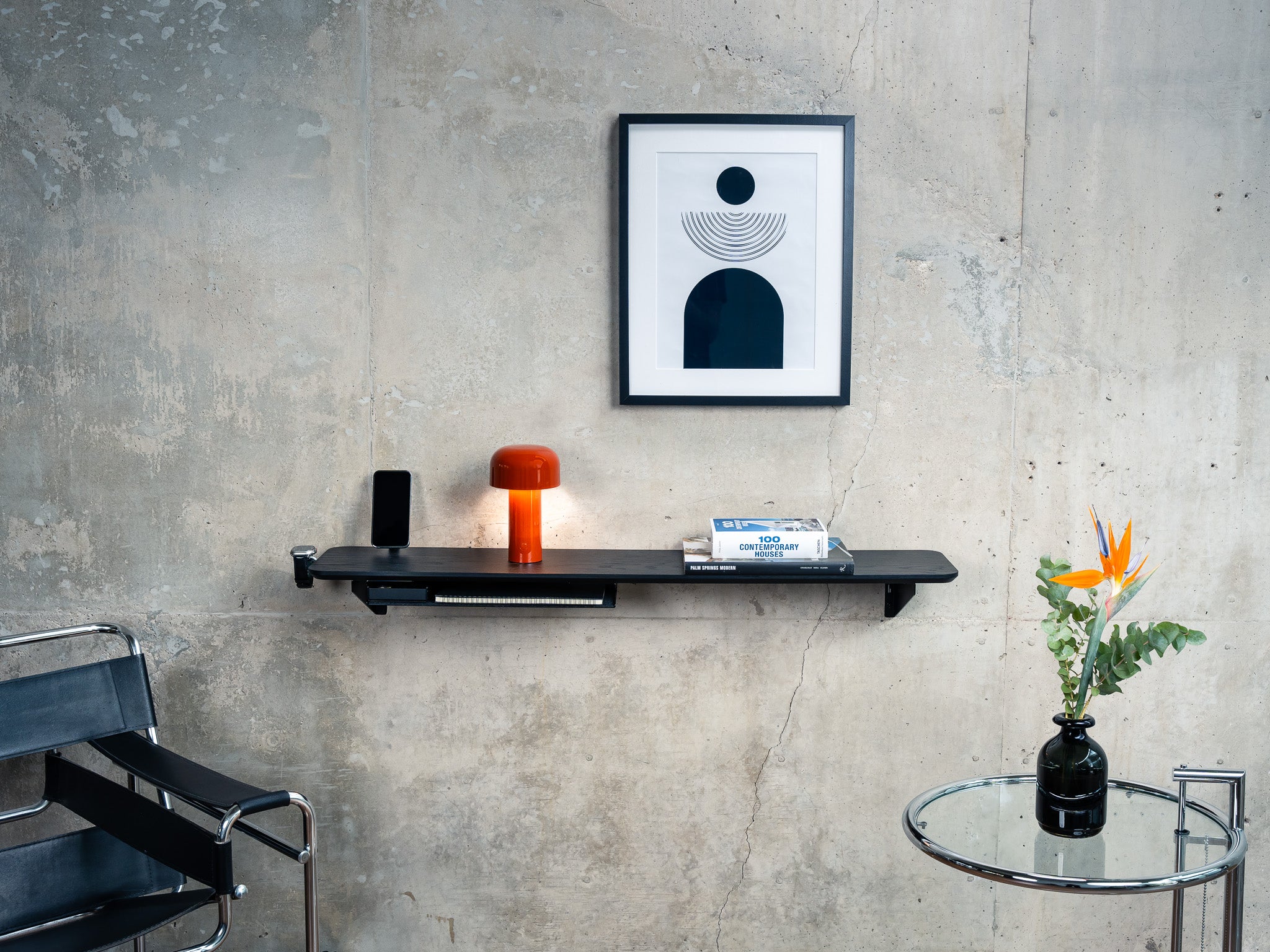 BALOLO, Wall Cockpit, Wandregal, Modulares Wandregal, interior, wall shelf, modern living, modern home, modular shelf, interior design, wall shelf wood, wand regal holz, Eiche, oak, all black, @expand #material_All Black