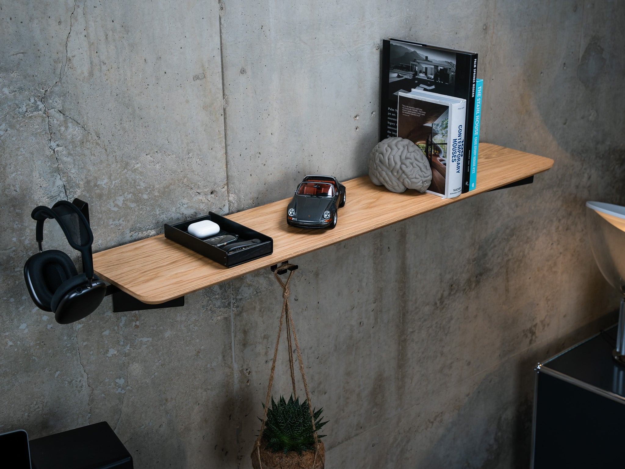 BALOLO, Wall Cockpit, Wandregal, Modulares Wandregal, interior, wall shelf, modern living, modern home, modular shelf, interior design, wall shelf wood, wand regal holz, Eiche, oak, #material_Eiche