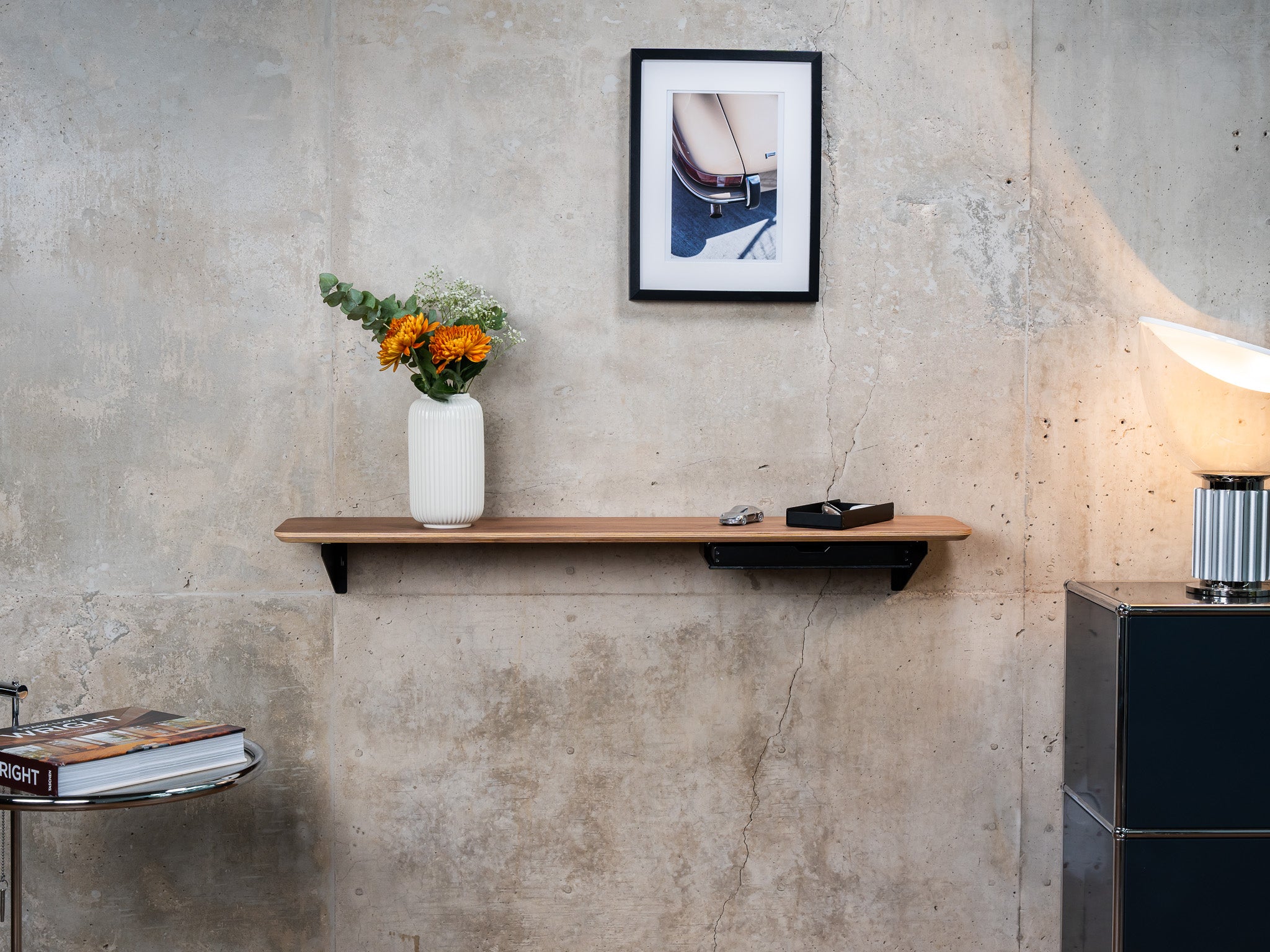 BALOLO, Wall Cockpit, Wandregal, Modulares Wandregal, interior, wall shelf, modern living, modern home, modular shelf, interior design, wall shelf wood, wand regal holz, Nussbaum, walnut, @expand #material_Amerikanischer Nussbaum