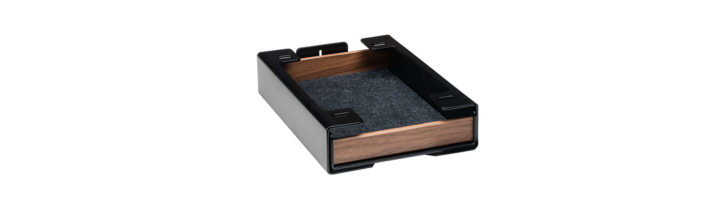 BALOLO, Desk Cockpit, Standing Desk, Stehschreibtisch, Schublade, Tray Set, Schublade für Schreibtisch, Drawer for Desk, Desk Drawer, Home Office, Work from Home, organized workspace, desk setup,  #material_Amerikanischer Nussbaum